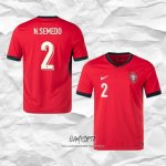 Primera Camiseta Portugal Jugador N.Semedo 2024