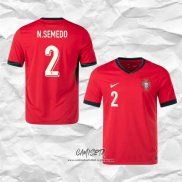 Primera Camiseta Portugal Jugador N.Mendes 2022