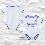 Primera Camiseta Real Madrid 2021-2022 Bebe