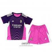 Primera Camiseta Real Madrid Portero 2025-2026 Nino