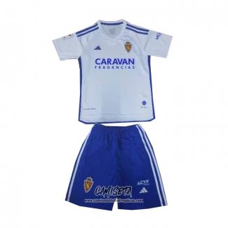 Primera Camiseta Real Zaragoza 2023-2024 Nino