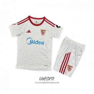 Primera Camiseta Sevilla 2025-2026 Nino