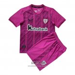 Segunda Camiseta Athletic Bilbao Portero 2023-2024 Nino