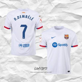 Segunda Camiseta Barcelona Jugador O.Dembele 2023-2024