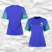 Segunda Camiseta Brasil 2022 Mujer