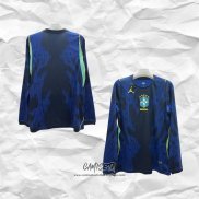 Segunda Camiseta Brasil 2026 Manga Larga