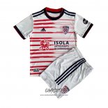 Segunda Camiseta Cagliari Calcio 2021-2022 Nino