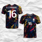 Segunda Camiseta Corea del Sur Jugador Hwang Ui Jo 2022