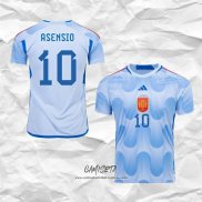 Segunda Camiseta Espana Jugador Asensio 2022