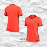Segunda Camiseta Inglaterra Euro 2022 Mujer