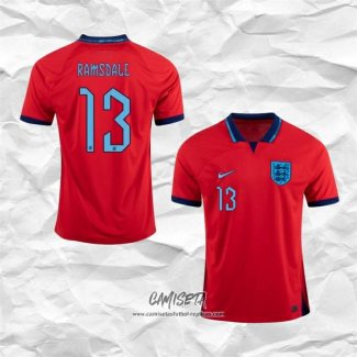 Segunda Camiseta Inglaterra Jugador Ramsdale 2022
