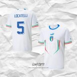 Segunda Camiseta Italia Jugador Locatelli 2022