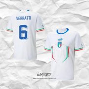 Segunda Camiseta Italia Jugador Verratti 2022