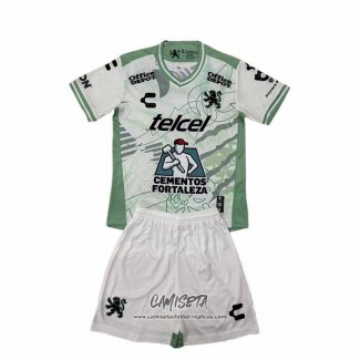 Segunda Camiseta Leon 2025-2026 Nino