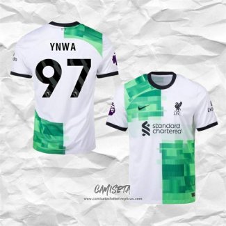 Segunda Camiseta Liverpool Jugador YNWA 2023-2024