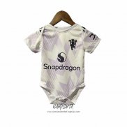 Segunda Camiseta Manchester United 2025-2026 Bebe