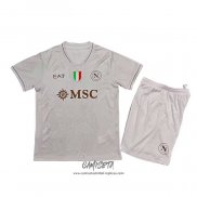 Segunda Camiseta Napoli 2025-2026 Nino