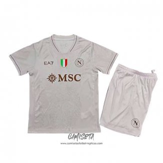 Segunda Camiseta Napoli 2025-2026 Nino