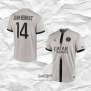 Segunda Camiseta Paris Saint-Germain Jugador Juan Bernat 2022-2023