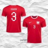 Segunda Camiseta Polonia Jugador Kiwior 2022