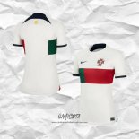 Segunda Camiseta Portugal 2022 Mujer