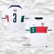 Segunda Camiseta Portugal Jugador Pepe 2022