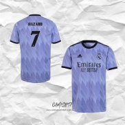 Segunda Camiseta Real Madrid Jugador Hazard 2022-2023