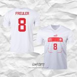 Segunda Camiseta Suiza Jugador Freuler 2022