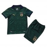 Tercera Camiseta Italia 2020-2021 Nino