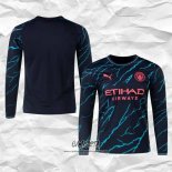 Tercera Camiseta Manchester City 2023-2024 Manga Larga