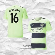 Tercera Camiseta Manchester City Jugador Rodrigo 2022-2023