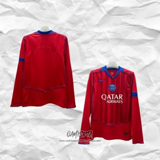 Tercera Camiseta Paris Saint-Germain 2025-2026 Manga Larga