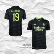 Tercera Camiseta Real Madrid Jugador D.Ceballos 2022-2023
