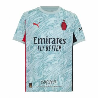 Camiseta AC Milan Portero 2025-2026 Azul