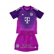 Camiseta Bayern Munich Portero 2025-2026 Nino Purpura