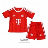 Camiseta Bayern Munich Portero 2025-2026 Nino Rojo
