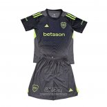 Camiseta Boca Juniors Portero 2025 Nino Negro
