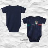 Camiseta Italia Portero 2021 Bebe Azul