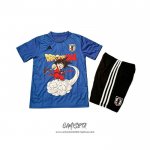 Camiseta Japon Dragon Ball 2025 Nino Azul