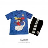 Camiseta Japon Dragon Ball 2025 Nino Azul