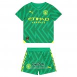 Camiseta Manchester City Portero 2023-2024 Nino Verde