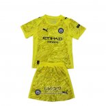 Camiseta Manchester City Portero 2025-2026 Nino Amarillo
