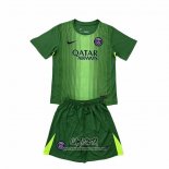 Camiseta Paris Saint-Germain Portero 2025-2026 Nino Verde