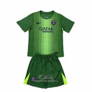 Camiseta Paris Saint-Germain Portero 2025-2026 Nino Verde
