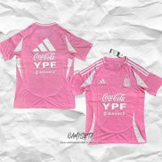 Camiseta Pre Partido del Argentina 2025 Rosa