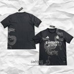 Camiseta Real Madrid Dragon 2024 Negro Tailandia