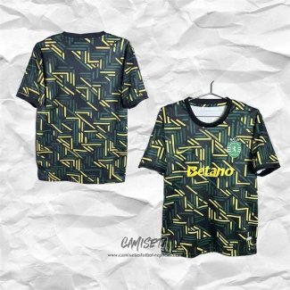 Camiseta Sporting Special 2025-2026 Verde Tailandia Amarillo