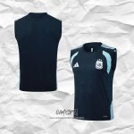 Camiseta de Entrenamiento Argentina 2025-2026 Sin Mangas Azul