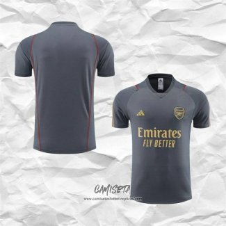 Camiseta de Entrenamiento Arsenal 2023-2024 Gris