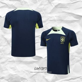 Camiseta de Entrenamiento Brasil 2022-2023 Azul